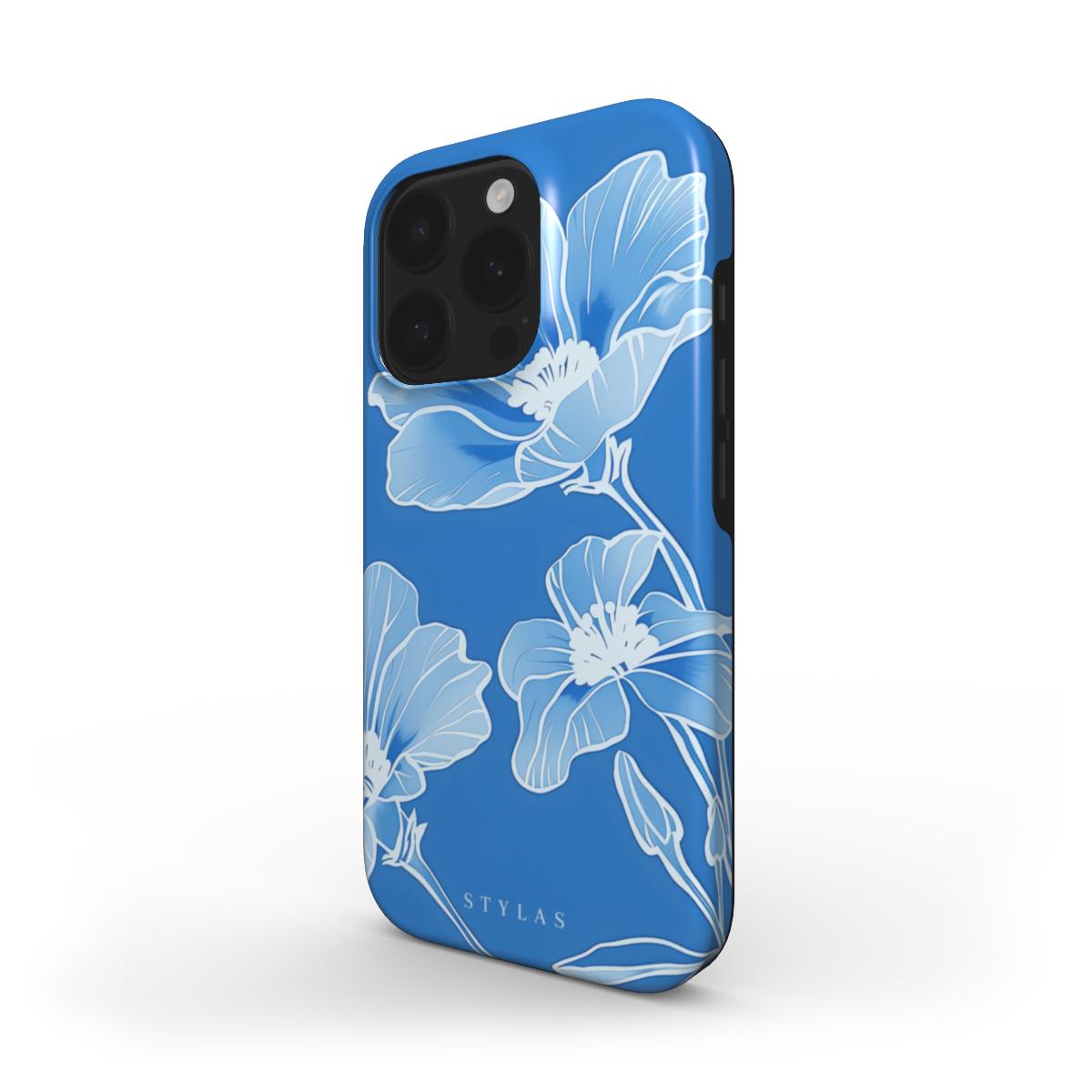 Blue Flowery MagSafe