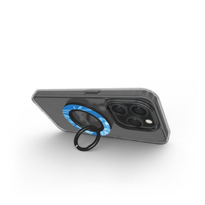 Blue Flowery - MagSafe Ring Halter